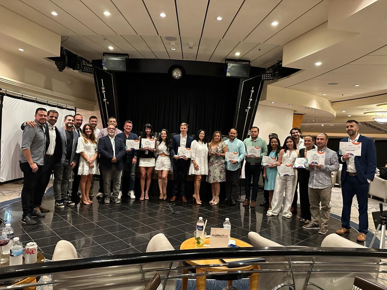 Logitech premia a sus socios con un viaje al Caribe y Nissei se alza como partner del año en Paraguay