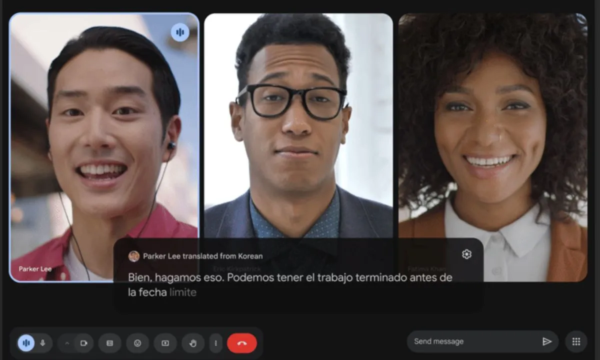 Google Vids, una nueva herramienta de IA para hacer videos Google Meet incorporó traducción en vivo de videollamadas