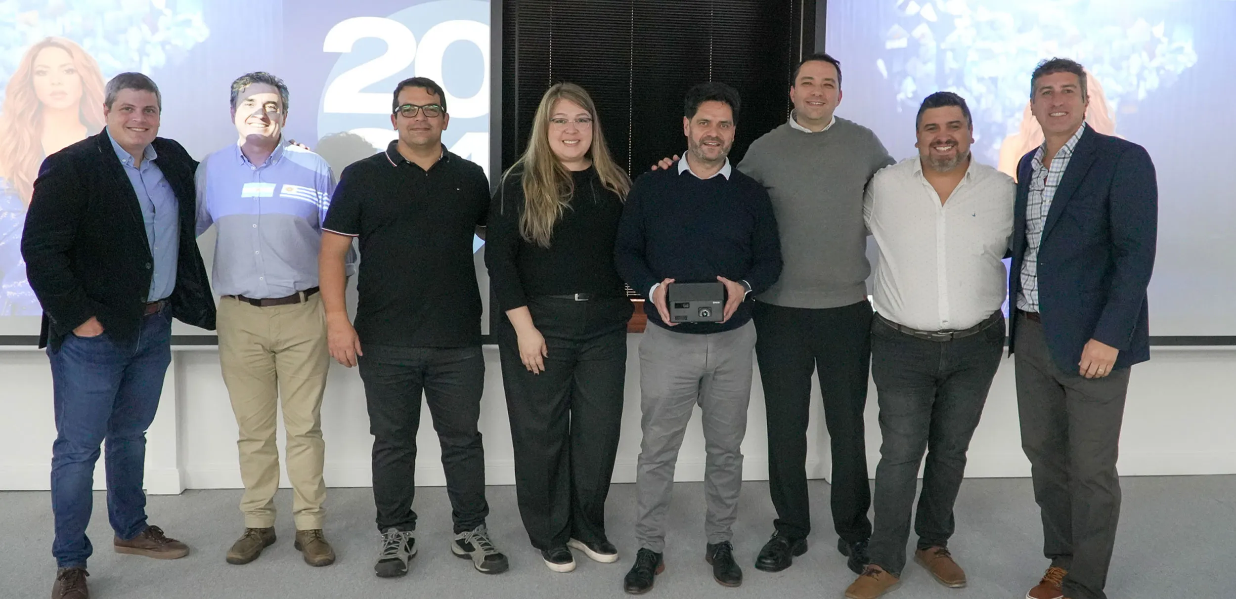 Epson junto a distribuidores de Paraguay y Uruguay.