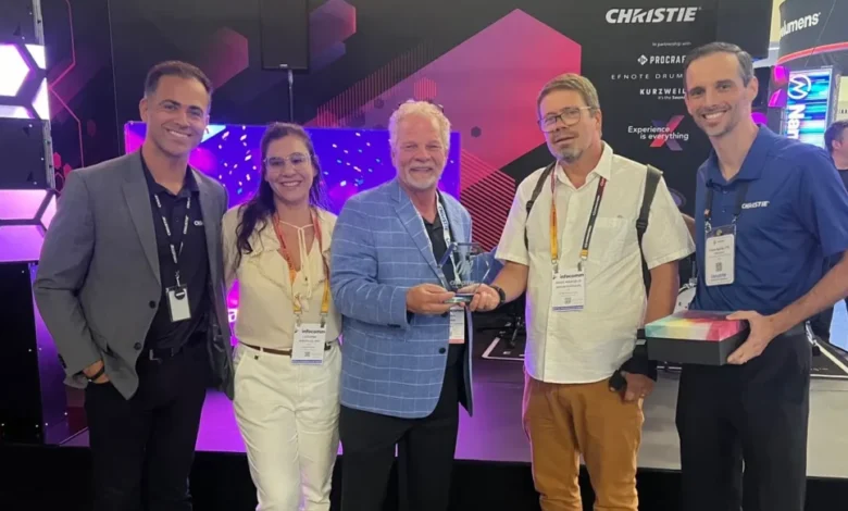 Christie premia a sus partners brasileños Convergint, On Projecoes y SolutionShop Christie premia a sus partners brasileños Convergint, On Projecoes y SolutionShop