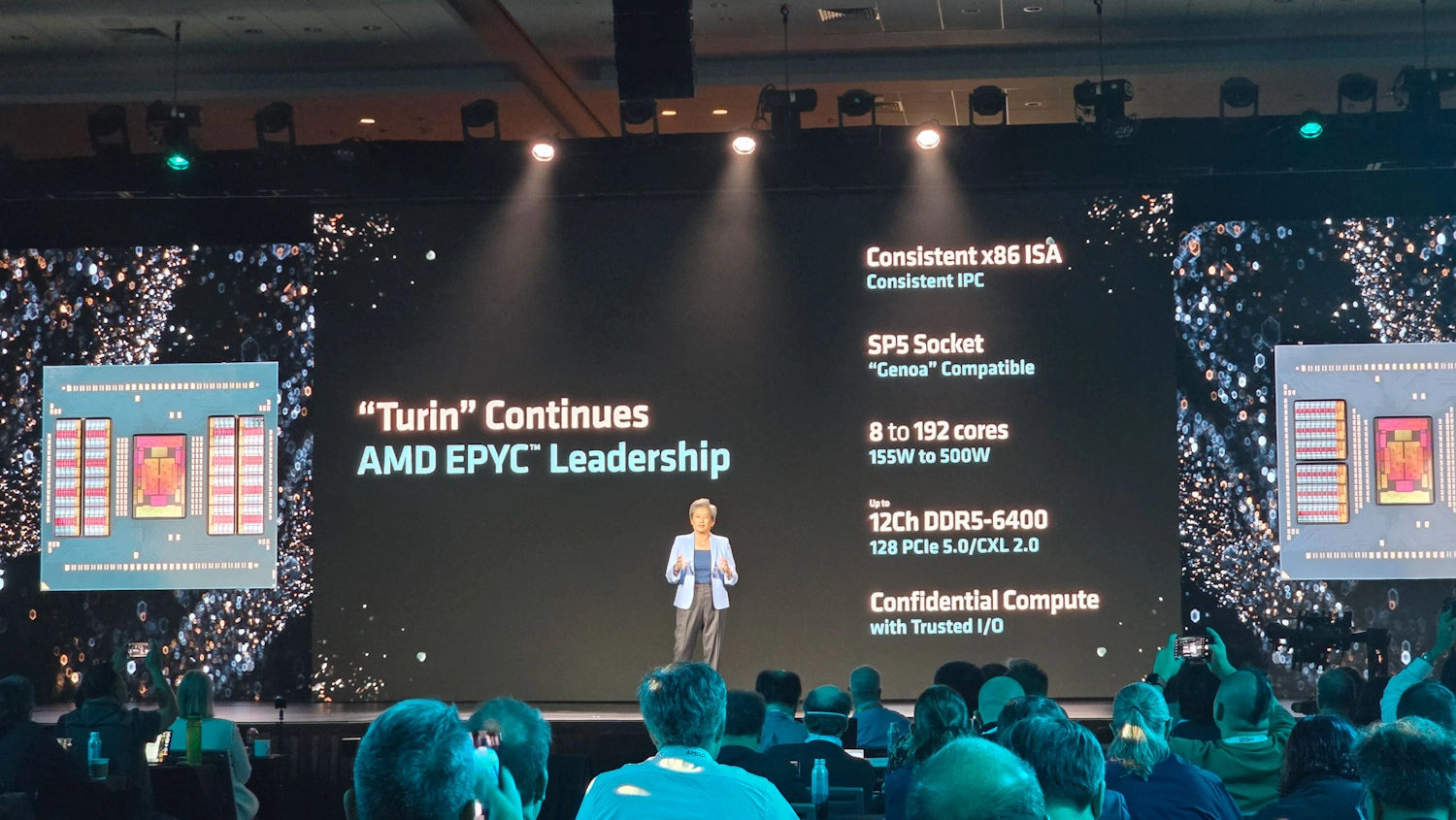 AMD revela oficialmente la 5ta generación de procesadores EPYC 9005 Series AMD revela oficialmente la 5ta generación de procesadores EPYC 9005 Series