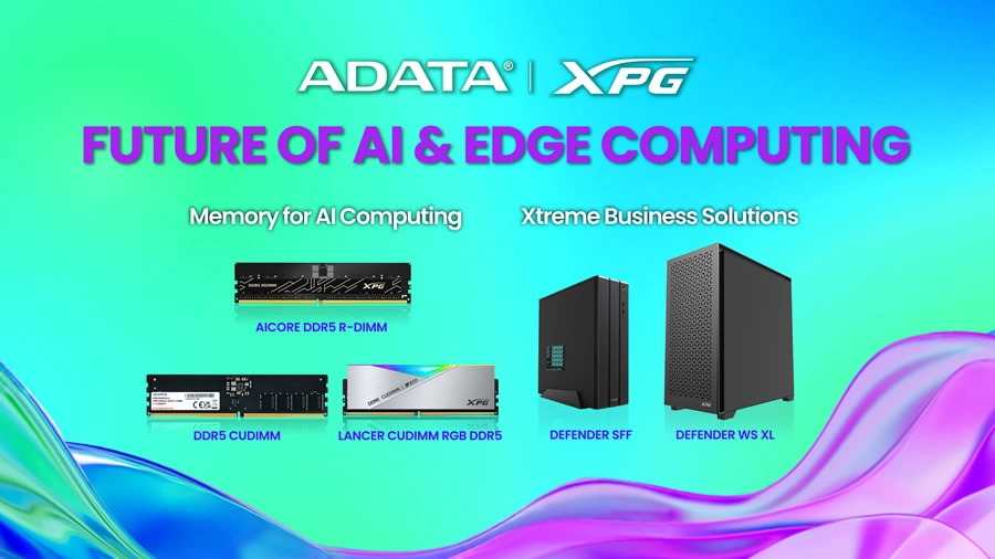 ADATA presentará soluciones innovadoras para IA y gaming en CES 2025