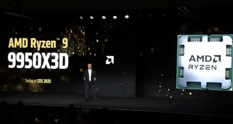 Presentación de Ryzen en CES 2025.