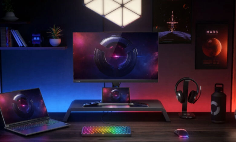 Lenovo revela su amplio y flamante lineal gamer en CES 2025 Ecosistema gamer de Lenovo en CES 2025.