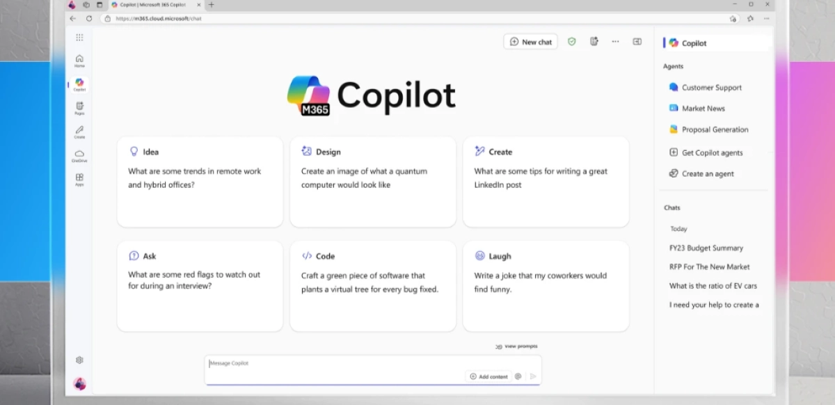 Microsoft celebra sus 50 años renovando Copilot Con esta actualización, Microsoft no solo celebra su pasado, sino que se proyecta con fuerza hacia el futuro.