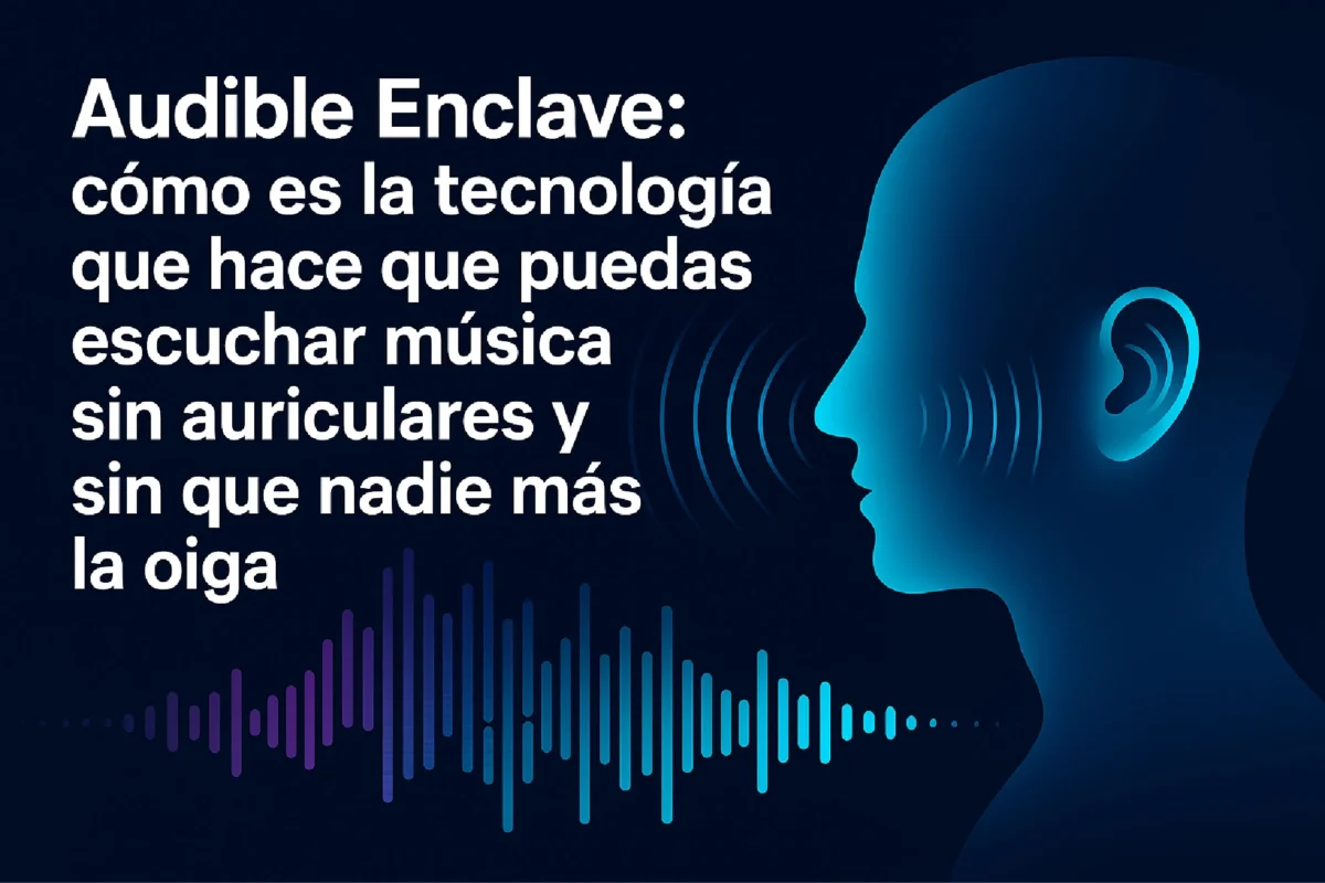 Audible Enclave: una nueva era del sonido personalizado sin auriculares Una tecnología pensada también para mejorar la calidad de vida de personas con hipersensibilidad auditiva o ansiedad.