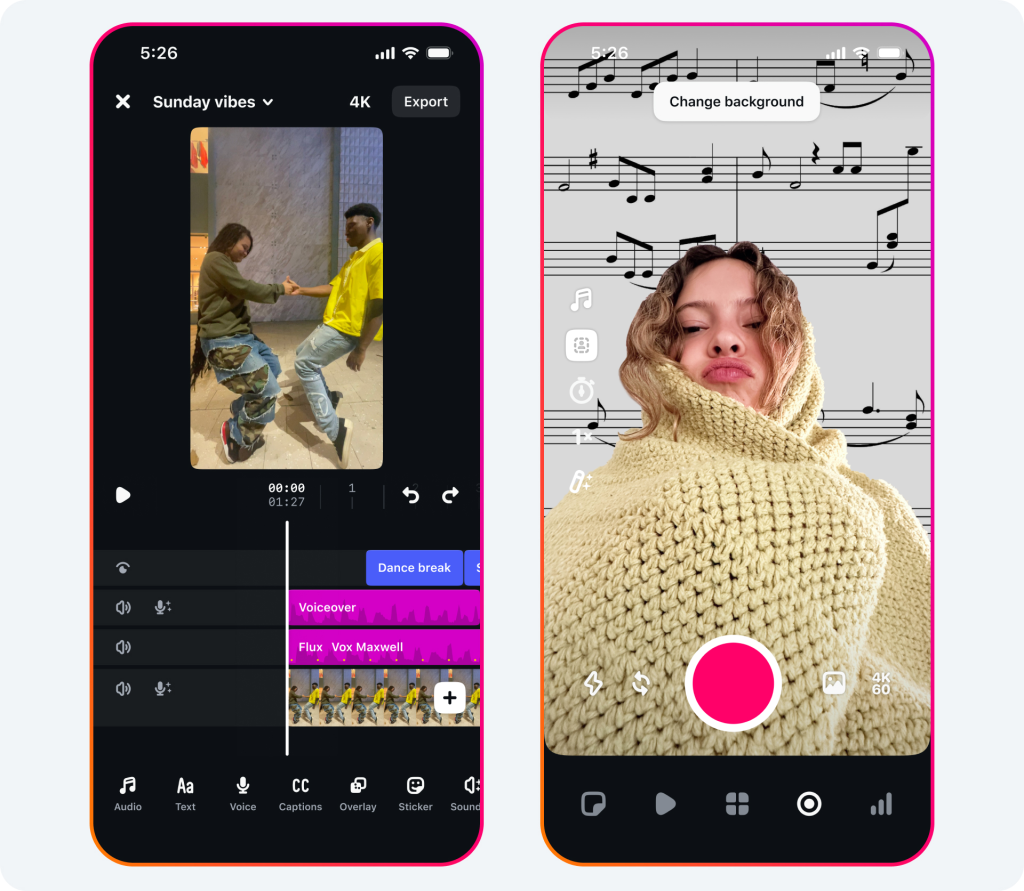 ¿Qué es Edits, la apuesta de Meta para dominar el mundo del video corto? La interfaz de Edits está diseñada para facilitar la edición rápida y profesional desde el celular.