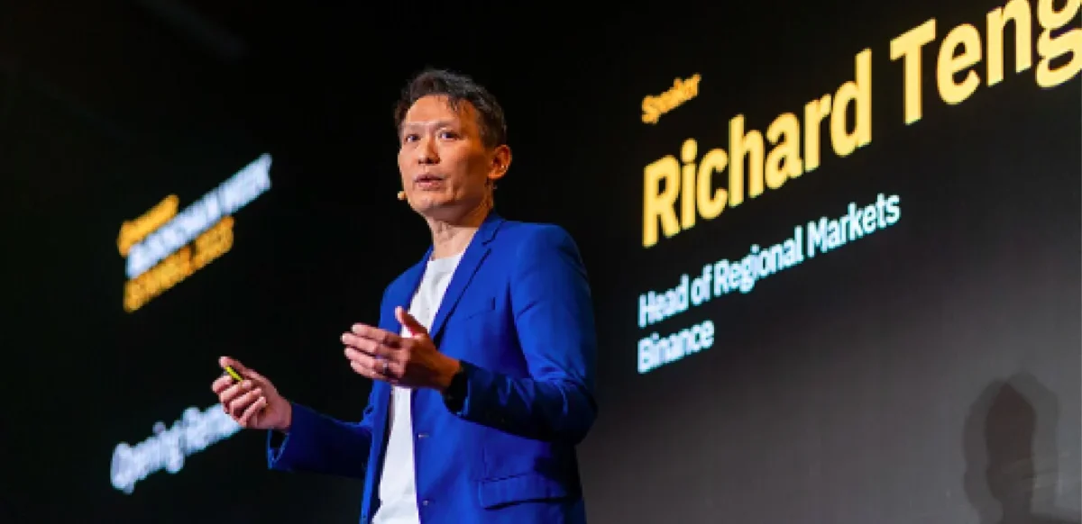 Richard Teng, CEO de Binance.