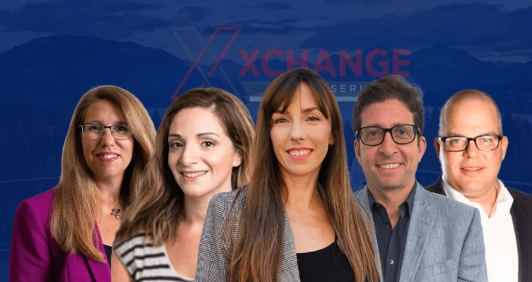 Carola Cazenave, fundadora y socia de CXO4, Martina Rua, periodista especializada en innovación y productividad, Desirée Jaimovich, periodista especializada en tecnología y directora editorial de ITSitio, Juan Martin Carballo, CEO de ITSitio y Bill Jones, Presidente de Comunidades de The Chanel Company.
