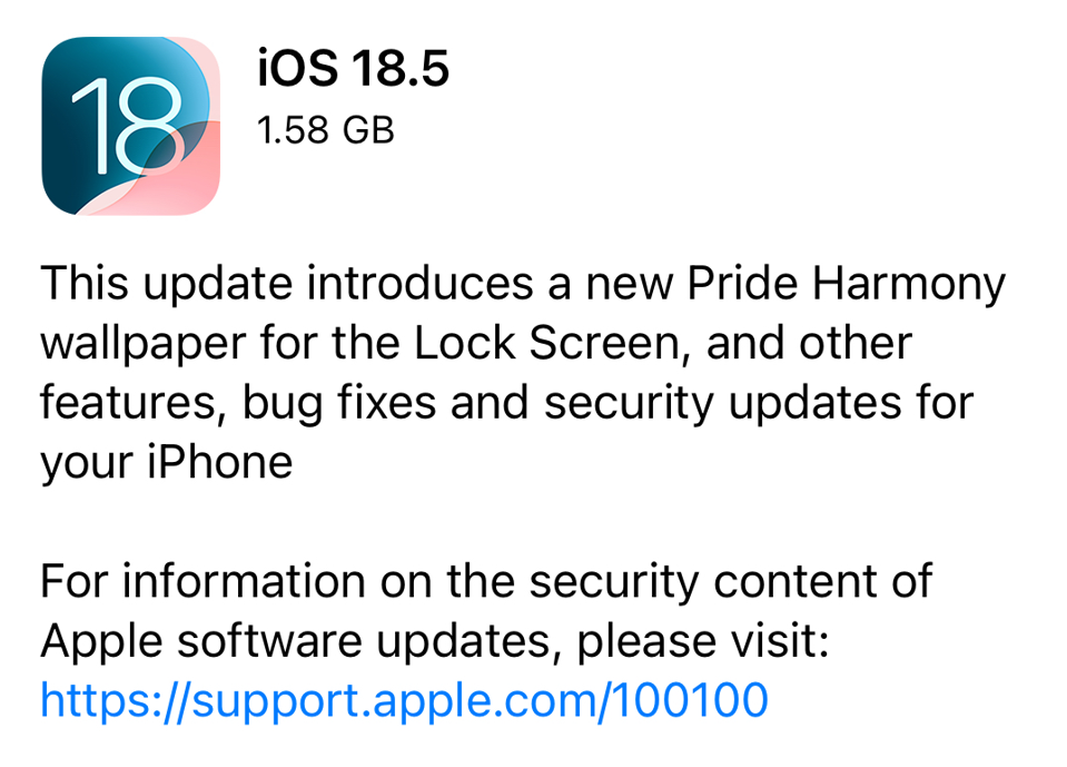 iOS 18.5: qué trae la nueva versión y quiénes pueden actualizar La actualización a iOS 18.5 ya está disponible para una amplia gama de dispositivos; puede instalarse desde el menú de Ajustes.