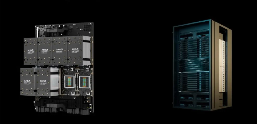 Durante el evento Advancing AI, AMD presentó Helios AI Rack, su futura plataforma de infraestructura con hasta 2,9 exaflops en FP4, diseñada para revolucionar el entrenamiento de modelos de inteligencia artificial a gran escala desde 2026.