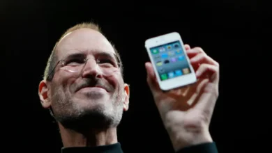 Steve Jobs durante la presentación del primer iPhone, el 9 de enero de 2007 en San Francisco.