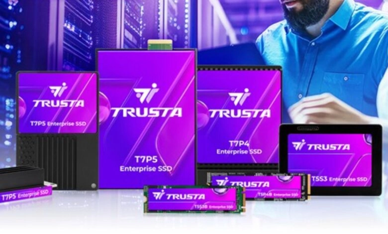 Durante el evento, la compañía mostró desarrollos de sus marcas TRUSTA (almacenamiento empresarial).