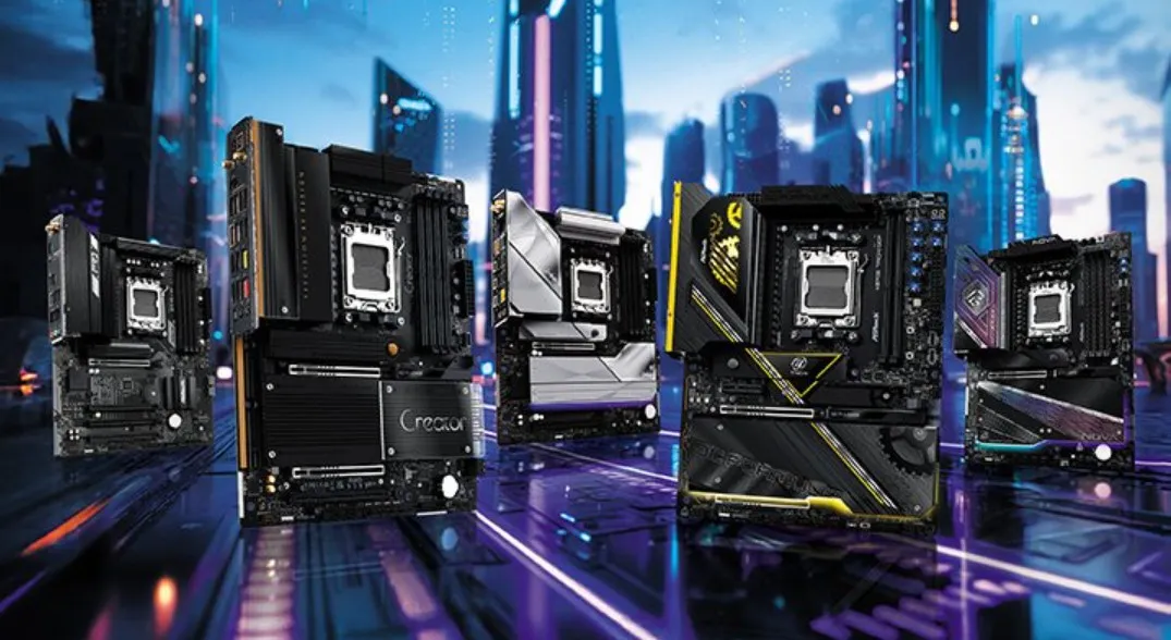 El modelo X870E Taichi OCF se posiciona como el buque insignia de la marca, diseñado para overclocking extremo. Cuenta con una arquitectura de energía de 22+2+1 fases SPS de 110A