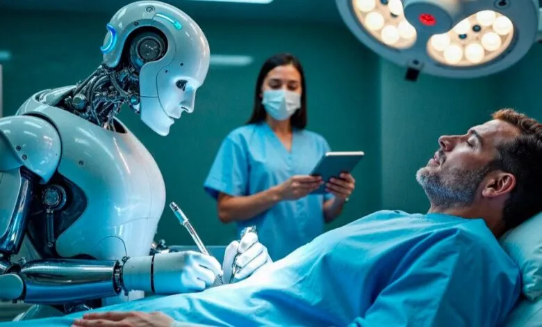 Primer robot que opera solo tras aprender viendo videos.