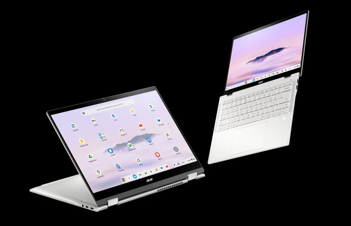 Acer Chromebook Plus Spin 514: la primera Chromebook de Acer con procesador MediaTek Kompanio Ultra Dos nuevos modelos Acer Chromebox ofrecen soluciones compactas pero potentes, con amplios puertos de conectividad para admitir múltiples pantallas y configuraciones.