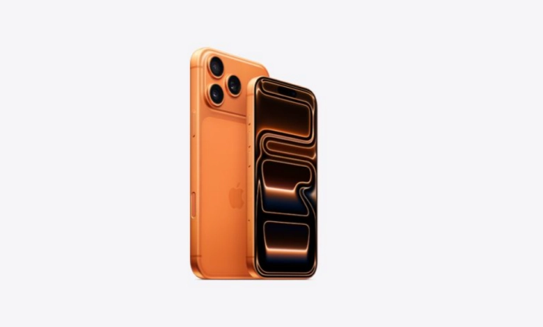 Apple sorprende con el vibrante color Cosmic Orange en el iPhone 17 Pro.