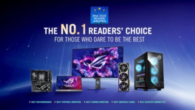 ASUS gana siete premios del lector de la European Hardware Association 2025