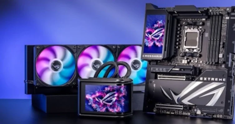 La serie ROG Ryuo IV estrena una pantalla AMOLED curva de 6,67 pulgadas para personalización total y monitoreo en tiempo real.