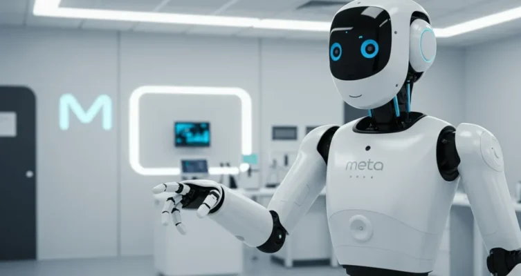 Meta muestra sus primeros avances en robótica humanoide, con un enfoque en software que busca que sus robots puedan manipular objetos con precisión y colaborar en distintos entornos.