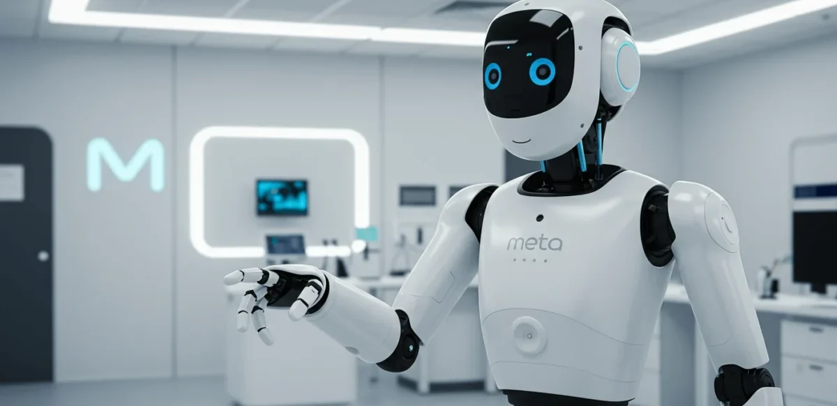 Meta muestra sus primeros avances en robótica humanoide, con un enfoque en software que busca que sus robots puedan manipular objetos con precisión y colaborar en distintos entornos.