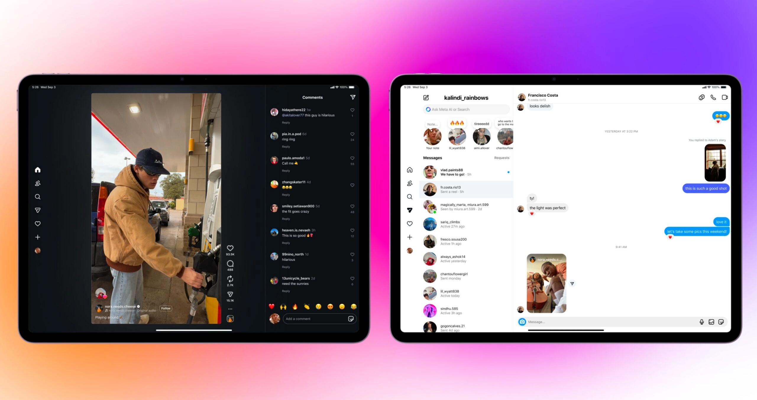 Instagram llega oficialmente al iPad con nuevas funciones optimizadas Instagram llega oficialmente al iPad con nuevas funciones optimizadas