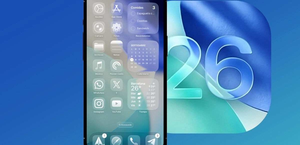 iOS 26 redefine la experiencia del iPhone.