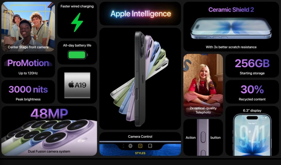 Apple revela los iPhone 17, Air, Pro y Pro Max: cómo son los nuevos modelos y sus precios oficiales