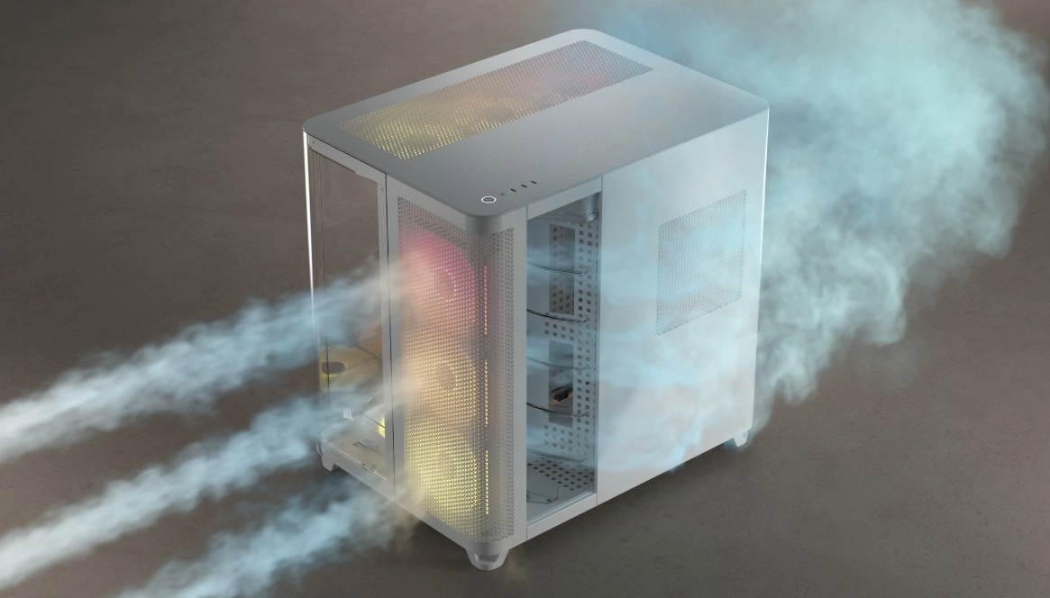 Corsair revoluciona el diseño de gabinetes con el nuevo AIR 5400 de triple cámara