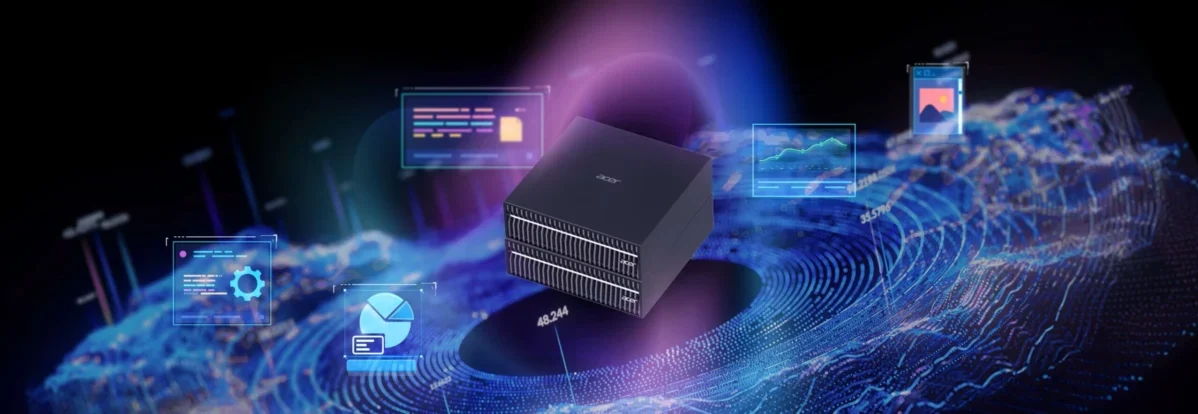 La miniestación de trabajo Veriton GN100 AI