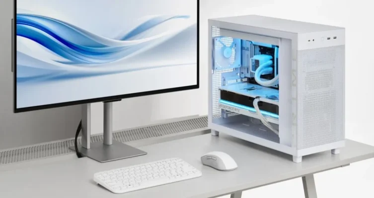 Tamaño compacto con máxima capacidad: gabinete de 44 litros con soporte para tarjetas gráficas de hasta 360 mm de largo, radiadores de 360 mm con hasta 60 mm de grosor y fuentes de poder de hasta 180 mm de largo.