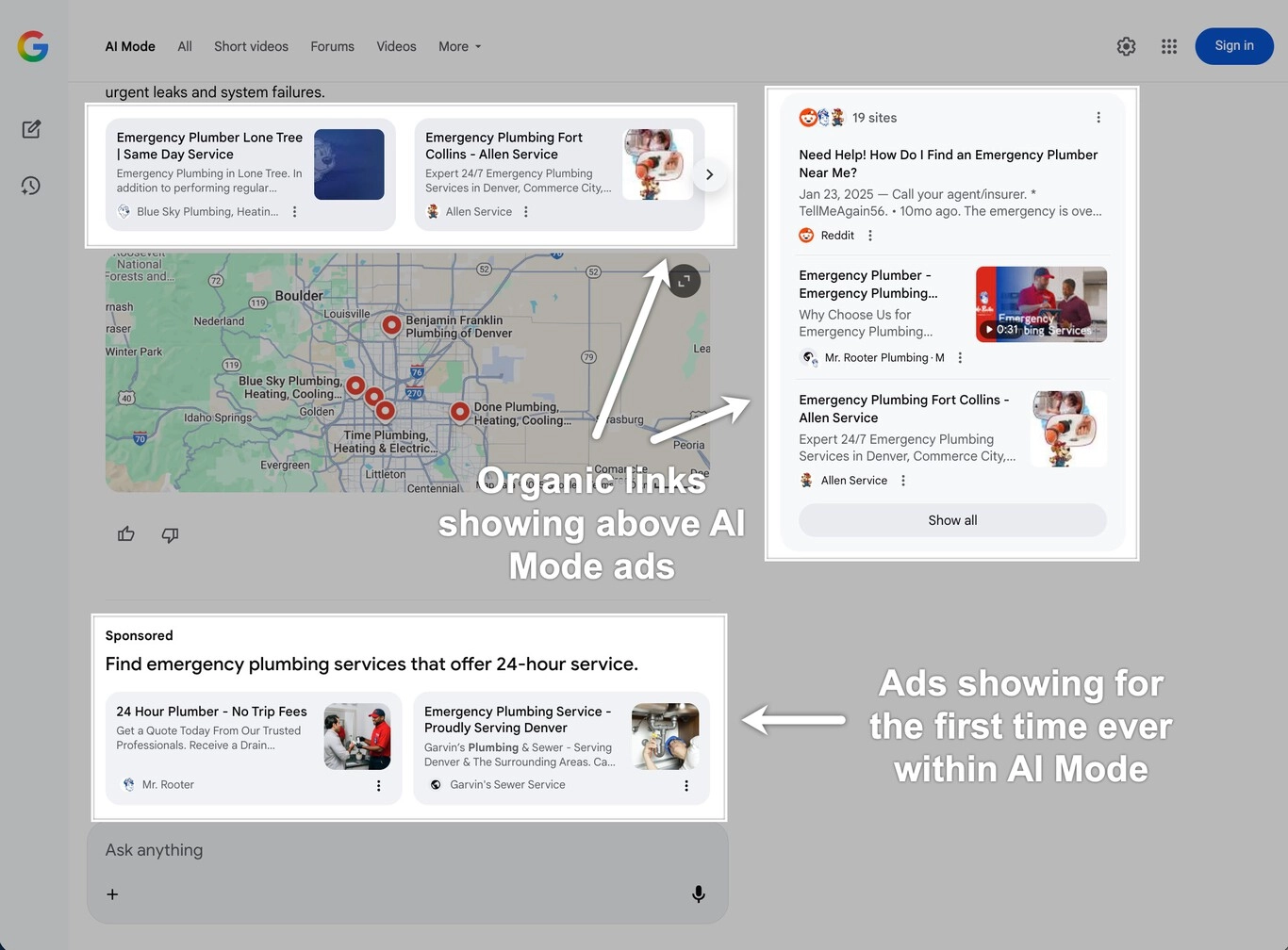 Google prueba anuncios dentro de AI Mode: así impactará en la nueva búsqueda con inteligencia artificial