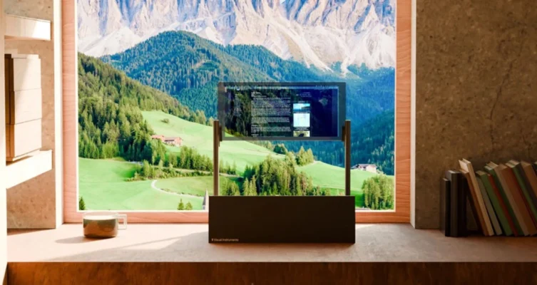 A diferencia de los paneles OLED transparentes o los prototipos vistos en televisores y portátiles, Phantom no utiliza un panel que se vuelva transparente por sí mismo, sino un montaje óptico avanzado.