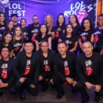 El equipo de Licencias OnLine Ecuador durante el LOL FEST 2025.