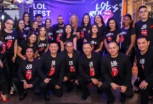 El equipo de Licencias OnLine Ecuador durante el LOL FEST 2025.