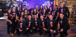 El equipo de Licencias OnLine Ecuador durante el LOL FEST 2025.