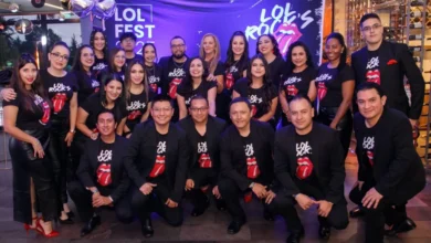 El equipo de Licencias OnLine Ecuador durante el LOL FEST 2025.