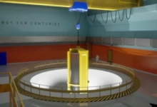 Modelo conceptual del reactor compacto de sal fundida que Equinix utilizará para abastecer sus futuros centros de datos de IA.