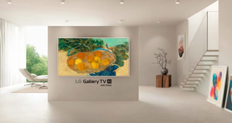 Desarrollado junto a curadores de museos, el Modo Galería optimiza el color y el brillo para reproducir con precisión la textura visual de las obras originales. La pantalla especializada reduce reflejos y deslumbramientos, mientras que el ajuste automático según la luz ambiental garantiza una visualización clara y realista durante todo el día.