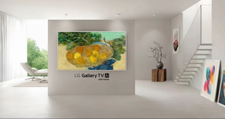 LG Gallery TV debuta en CES 2026 como una pantalla pensada para el diseño del hogar.