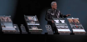 CEO de Nvidia, Jensen Huang, en CES 2026