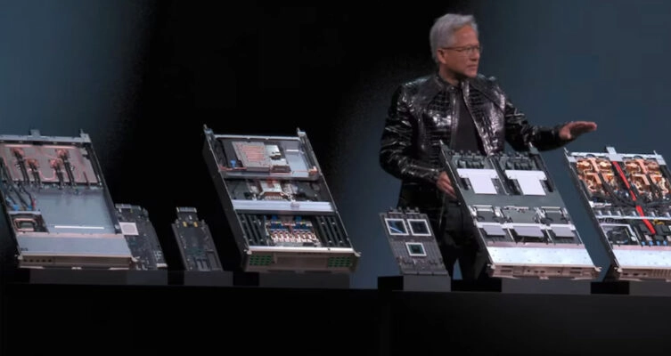 CEO de Nvidia, Jensen Huang, en CES 2026