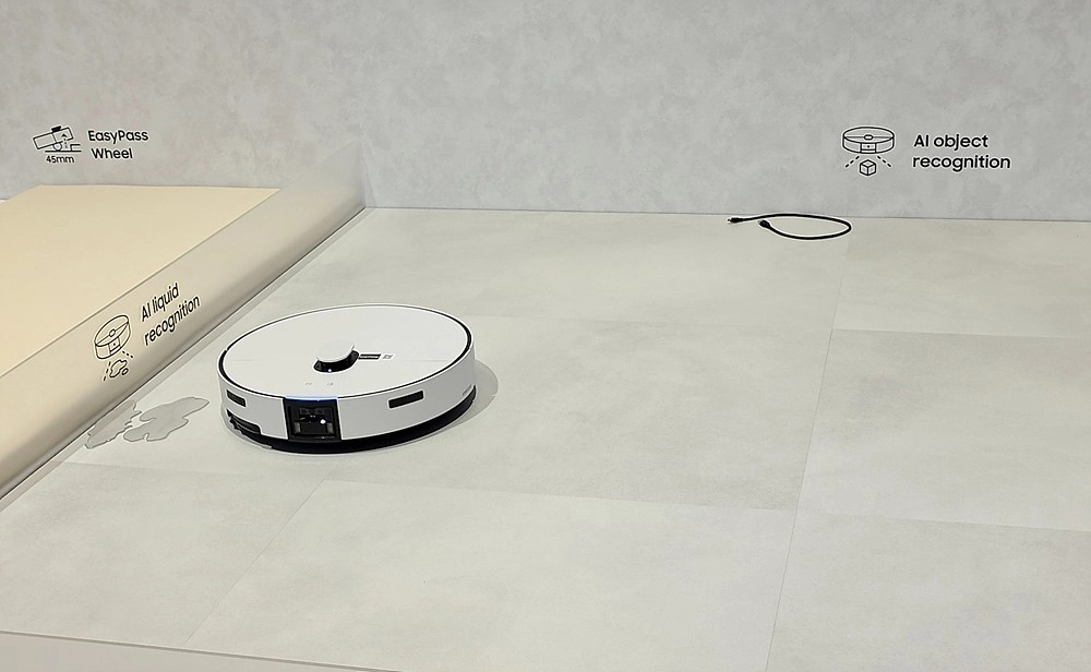 La aspiradora Bespoke AI Jet Bot Steam Ultra.