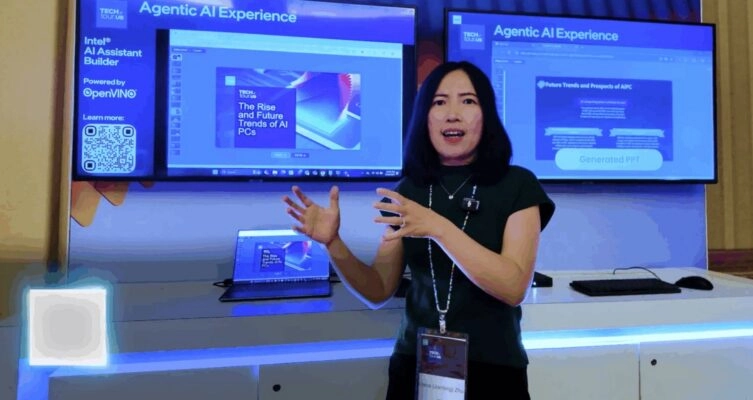 Dra. Olena Zhu, directora de Soluciones de IA, Ecosistema de PC de Intel, y profesora adjunta de la Universidad de Purdue.