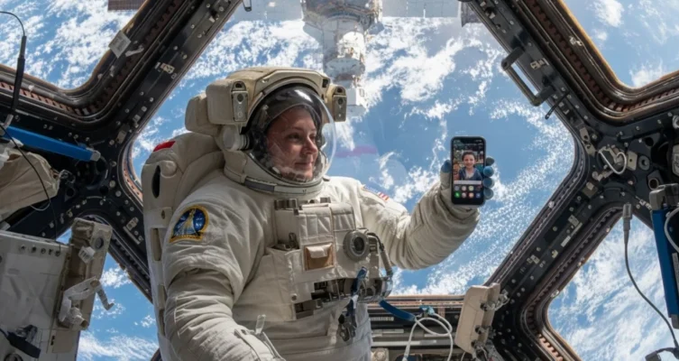 Por primera vez, la NASA permitirá que los astronautas utilicen teléfonos celulares personales durante misiones tripuladas, integrando tecnología de consumo en vuelos espaciales.