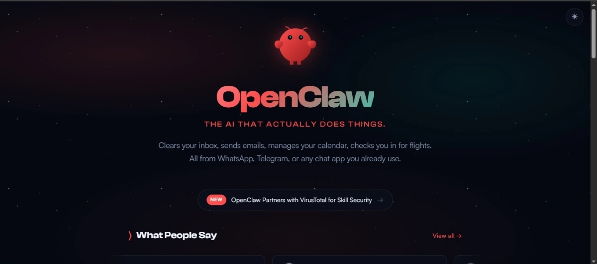 OpenClaw ejecuta acciones directamente sobre el sistema operativo, con acceso a archivos, navegador y credenciales locales.