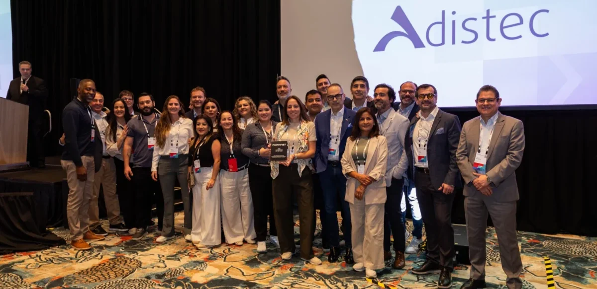 Adistec recibió el premio al distribuidor del año de parte de Fortinet