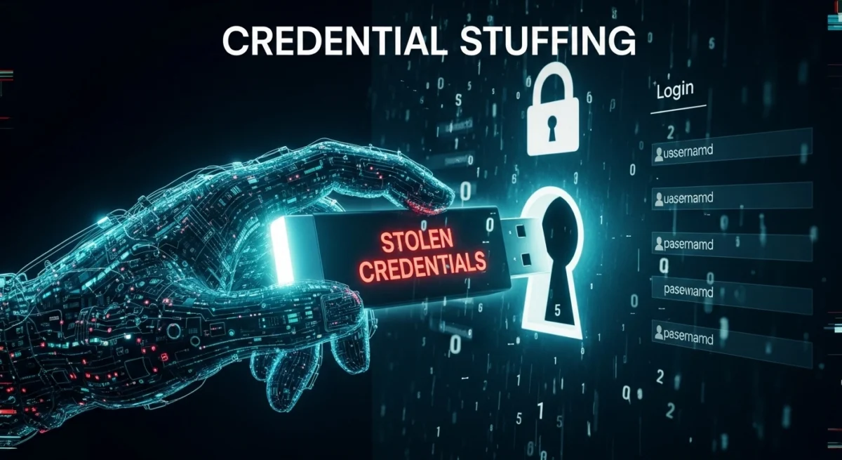 Con bases de datos filtradas, los atacantes prueban credenciales en masa hasta que alguna funciona.