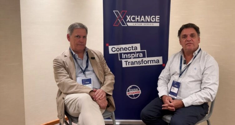 Ricardo Castro Lechtaler, director Ejecutivo de Legamaster, y Diego Di Bello, socio fundador de HO Tecnología.