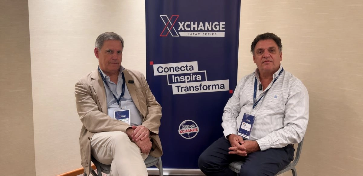 Ricardo Castro Lechtaler, director Ejecutivo de Legamaster, y Diego Di Bello, socio fundador de HO Tecnología.